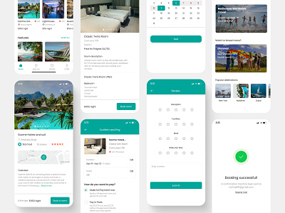 Travelz booking App- Case study booking app f figma mobile app ui