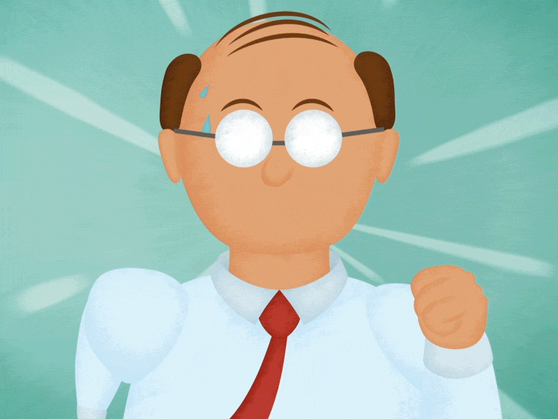 Running Man by Stuart Inamura on Dribbble