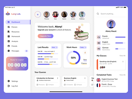 Tablet UI designs, themes, templates and downloadable graphic elements ...