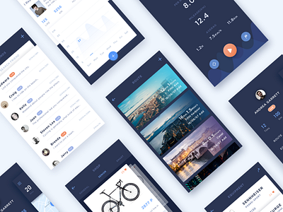bike collection bicycle bike blue friend navigatie shop time ui