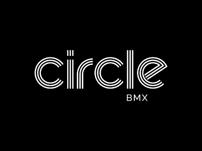 Circle bike bmx brand logo