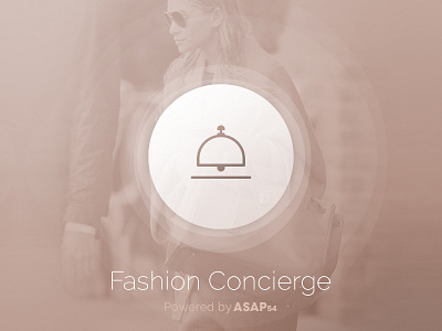 Fashion Concierge app brand branding color palette fashion icon