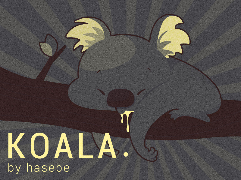 Html Koala koala by Hasebe on Dribbble