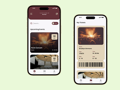 Event booking app