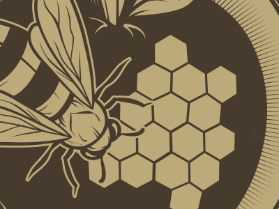 Bee/Apple Client Logo WIP