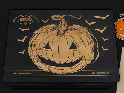 Haunted Collection VI Premium Box Set box set engraving halloween haunted horror illustration jack o lantern matthew johnson pumpkin seventh.ink spooky