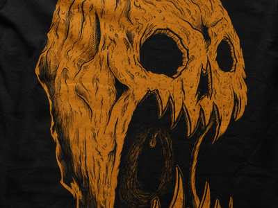 Haunted Harvest 2 Shirt for Seventh.Ink's Haunted Collection VI glow halloween haunted collection horror matthew johnson october pumpkin seventh.ink shirt spooky tshirt