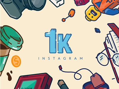 1,000 followers on Instagram