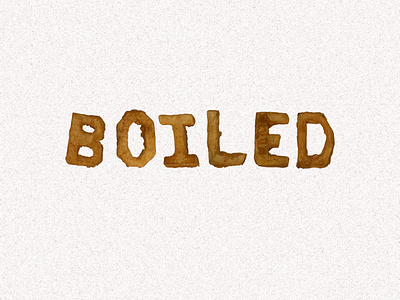 Boiled