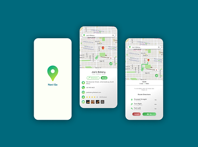 Navi Go app design ui ux