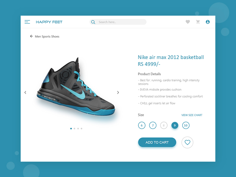 Product Details by praveenkumar on Dribbble