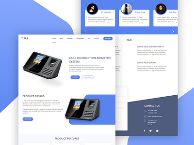 Product Landing Page