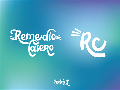 Remedio Casero Podcast app branding design graphic design illustration logo typography ui ux vector