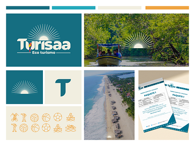 Turisaa - Eco Turismo branding design graphic design illustration logo typography vector