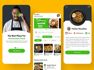 Food Delivery App app design figma food food delivery ui ux
