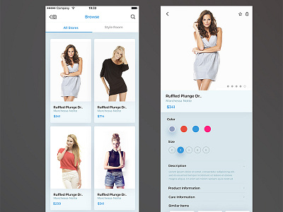 eCommerce app app ecommerce iphone