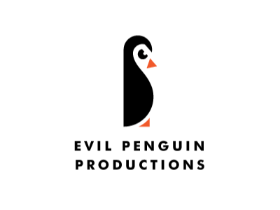 Evil Penguin Productions Final evil evil penguin graphic design logo penguin