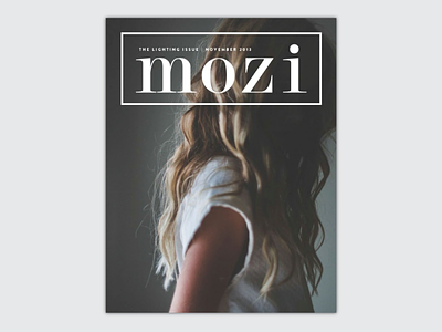 Mozi Magazine - The Lighting Issue