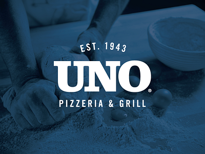 Official Logo for UNO brand identity logo navy photography pizza uno wordmark