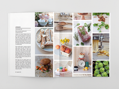 Mozi Food Layout food layout magazine mozi magazine photography publication