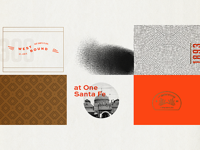 Branding badges branding color logo patterns texture typography