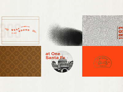 Branding badges branding color logo patterns texture typography