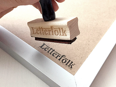 Letterfolk Stamp