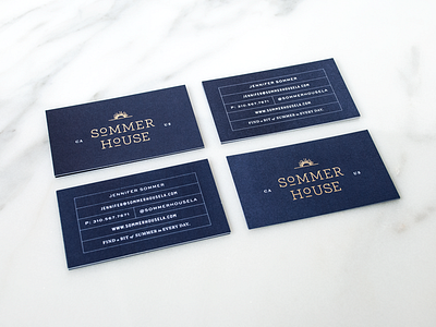 Sommer House Business Cards