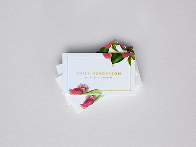 Emily Henderson Business Cards