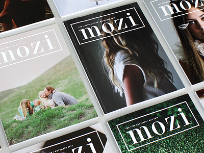 Mozi Covers cover editorial logo magazine masthead mozi photography publications