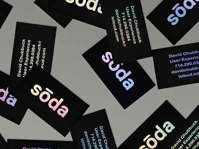 Soda Business Card