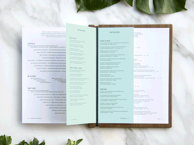 Menu Board board elastic food layout marble menu restaurant typography wood