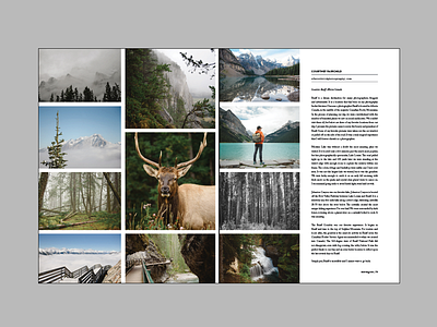 Mozi Travel layout magazine mozi photography publication