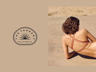 Tanning Brand agave beach california logo nude skin sun sunset tanning
