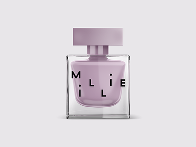 Luxury Nail Polish beauty branding color design lavender luxury millie packaging purple sophisticated typography