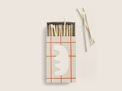 Matchbox collateral grid matchbox matches mockup packaging red restaurant
