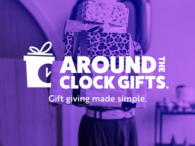 Around the Clock Gifts® Logo Redesign adobe brand design brand identity brand redesign brand refresh branding design graphic design illustrator logo logo design logo redesign typography vector