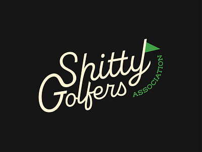 Shitty Golfers Association Alternate Logo