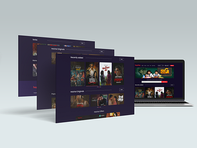 Redesign of the OTT website landing page.
