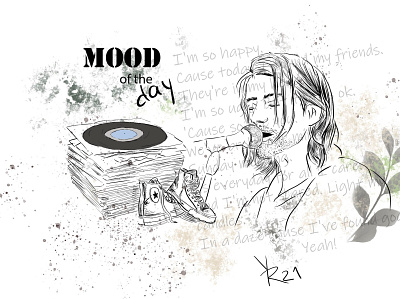 nirvana mood illustration