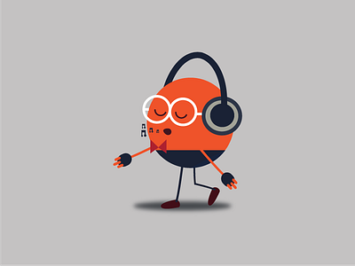 Circle Man art cartoon illustration music