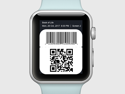 Scan Code - Apple Watch UI