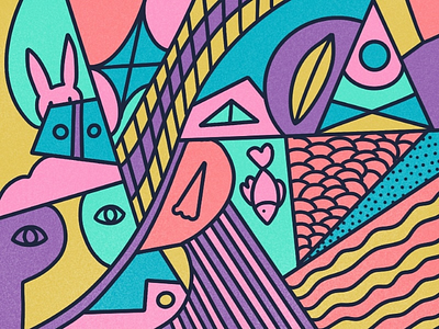 Random Pattern Illustration