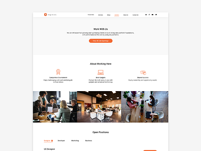 Career Page Design