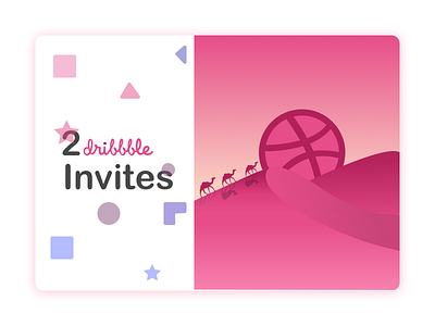 Dribbble Invite giveaway