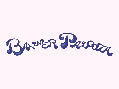 2010 BannerPalooza Logo branding logo