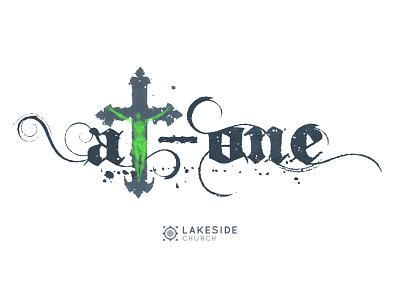 2012 Lakeside At One design illustration typography
