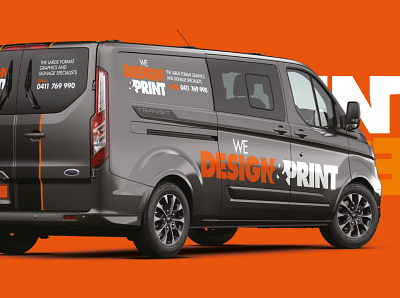 We Design & Print Logo Design branding logo design signage vehicle livery