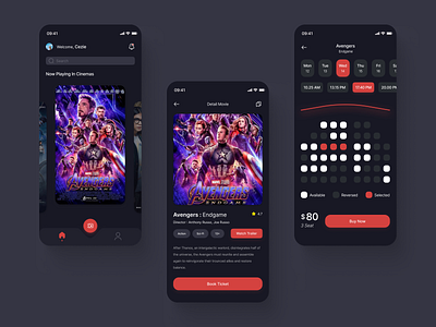 MyMovie Mobile Apps app design booking apps cinema apps design film apps mobile app mobile apps design movie apps movie apps design movie mobile apps design movie tickets ticket apps ui ui design ui inspiration ui mobile design ui trends uiux