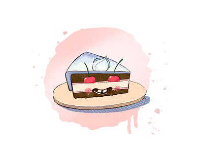 Cake yami graphic illustration